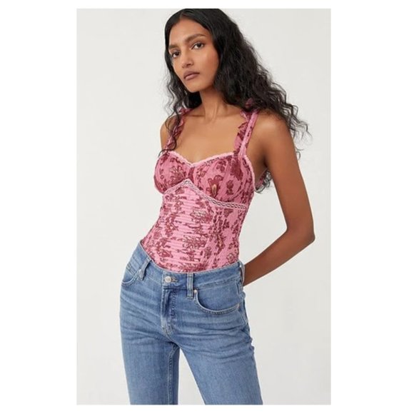 Free People Tops - Free People Weekend Plans Bodysuit